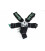 Racing seat belts 6p 3" Black - Takata Replica harness