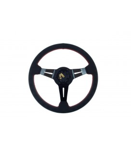 Steering wheel Pro 350mm offset:60mm Leather Black