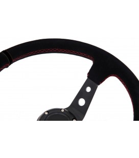 Steering wheel Pro 350mm offset:80mm Suede Black