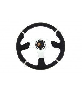 Steering wheel Pro 350mm offset:0mm Leather Black
