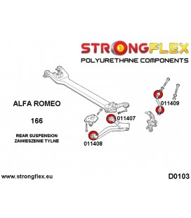 011407A: Rear wishbone rear bush SPORT