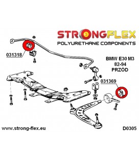 031318B: Front anti roll bar bush