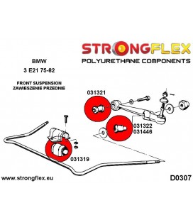 031321A: Front lower inner bush SPORT