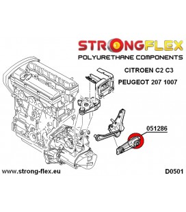 051286B: Engine mount rear lower inserts