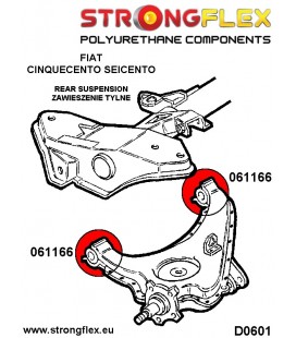 061166A: Rear trailing arm bush SPORT