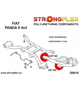 061166A: Rear trailing arm bush SPORT