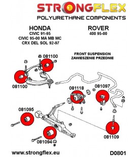 081094A: Front wishbone outer bush SPORT