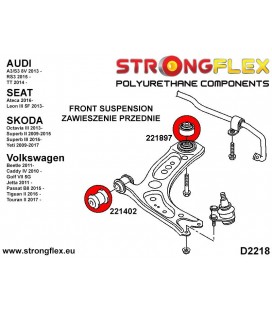 221402B: Front wishbone front bush