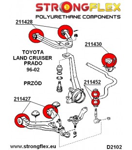 211430B: Front anti roll bar bush