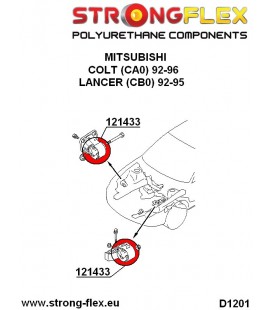 121433A: Engine mount inserts SPORT