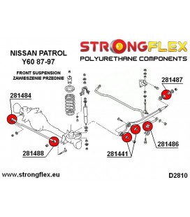 281487B: Radius arm to chassis bush