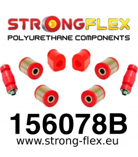 156078B: Front kit suspension polyurethane bushes