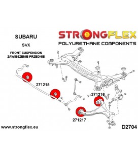 276049B: Front suspension bush kit