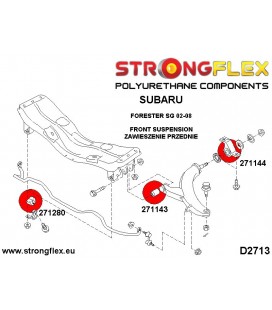 276146A: Full suspension bush kit SPORT