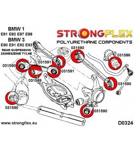 031586A: Rear anti roll bar bush SPORT