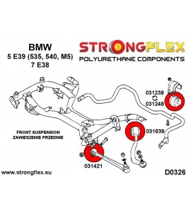 031421A: Front inner track control arm bush SPORT