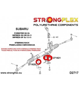 271621A: Steering rack mount bush SPORT
