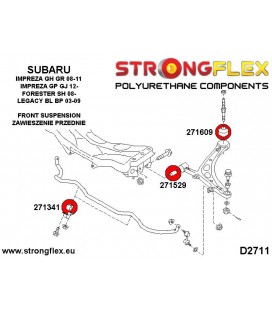 271609A: Front wishbone rear bush SPORT