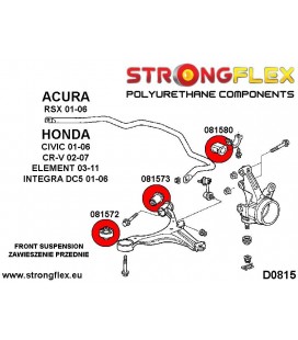 081572A: Front wishbone front bush SPORT