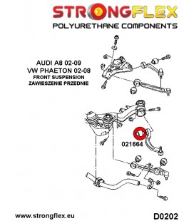 021664A: Front tie bar rear bush SPORT