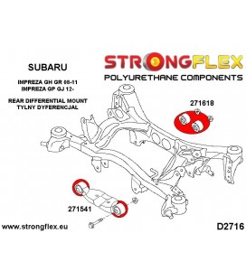 276166A: Full suspension bush kit SPORT