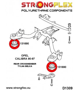 131690A: Rear beam bush SPORT