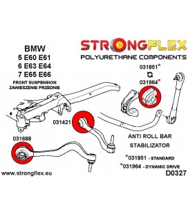 031688A: Front control arm to chassis bush SPORT