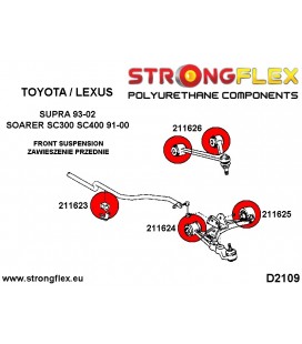 211624B: Front lower wishbone front bush