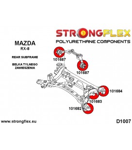 106177A: Full suspension bush kit SPORT