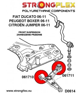 061710B: Front wishbone front bush