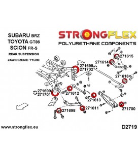 276194A: Full suspension bush kit SPORT