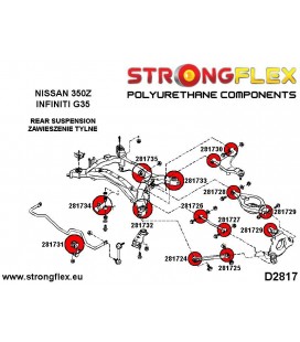 286199A: Full suspension bush kit SPORT