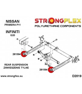 281594B: Rear beam mount bush