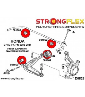 081801B: Front lower arm rear bush