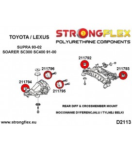 211795B: Rear diff mount - rear bush