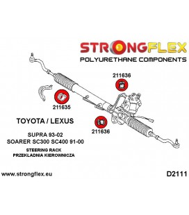 211636A: Steering rack mount bush SPORT