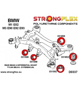 031856A: Rear diff rear mounting bush SPORT
