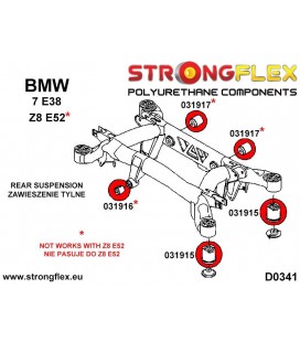 031916B: Rear diff mount - front bush