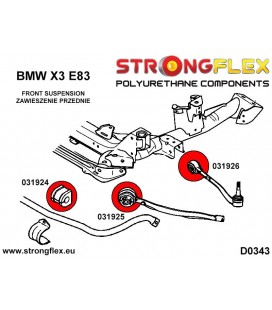 031924A: Front anti roll bar bush SPORT