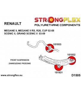 151932A: Front lower arm - rear bush SPORT