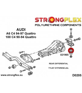 021965A: Rear differential - rear bush SPORT