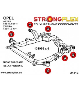 131956A: Front subframe bush SPORT