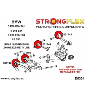 036247A: Suspension bush kit SPORT