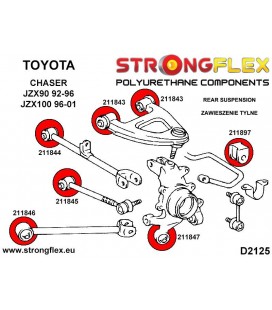 211847A: Rear trailing arm - rear bush SPORT