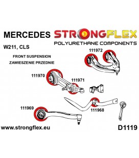 111969A: Front suspension - front bush SPORT