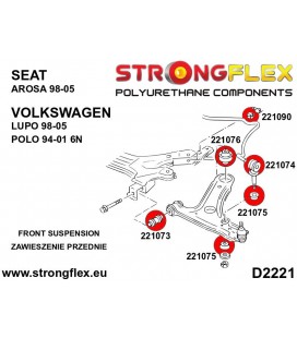 226161A: Front suspension bush kit SPORT