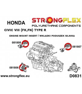 081807B: Engine mount insert – rear