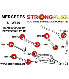 111984B: Rear trailing arm – rear bush