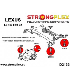 211937A: Rear differential – front bush SPORT