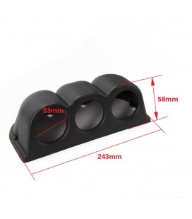 Adapter for 3 gauges 52mm